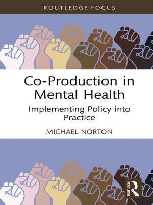 cover image of Co-Production in Mental Health